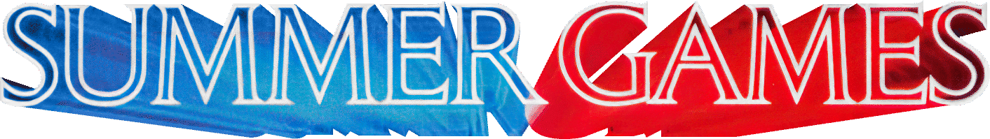Summer Games logo for Commodore 64